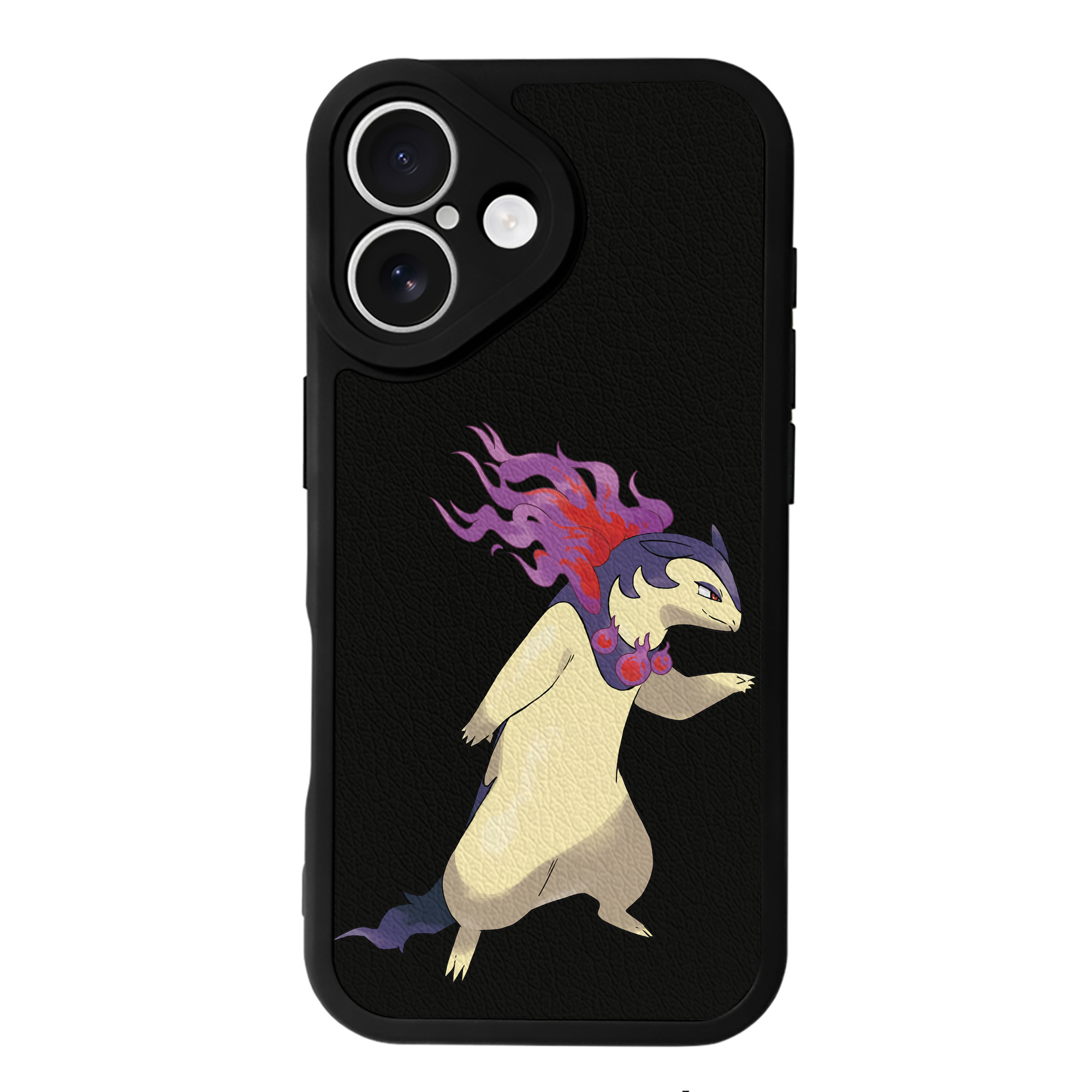 （画像用） ポケットモンスター Pokémon 【iPhone 16シリーズ対応】シリコンスマホケース（レザー調） 材質：シリコン